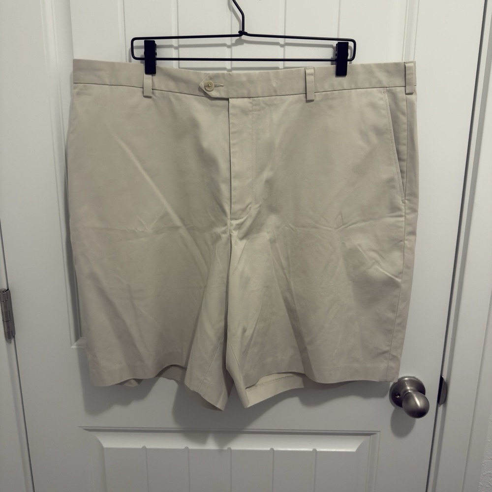 John‎ W. Nordstrom Men's Ivory Shorts 100% Supima Cotton Size 44